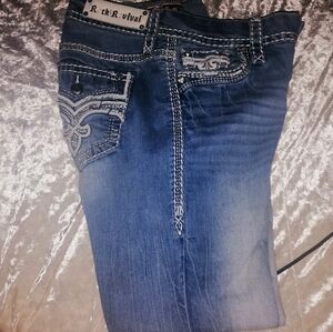 Cute Rock Revival jeans 27x28